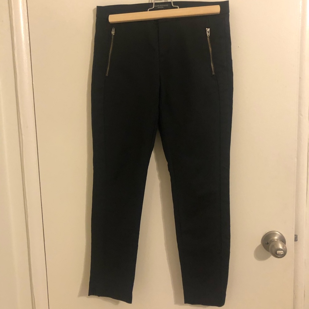 Black Crop Pants from Banana Republic